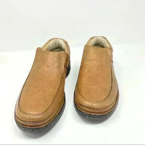 DREW Bexley tan tumbled leather nappa Sz 11.5 M